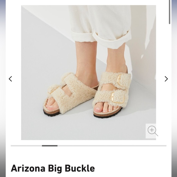 Birkenstock Shoes - Birkenstock Arizona Big Buckle Shearling 38/7 US